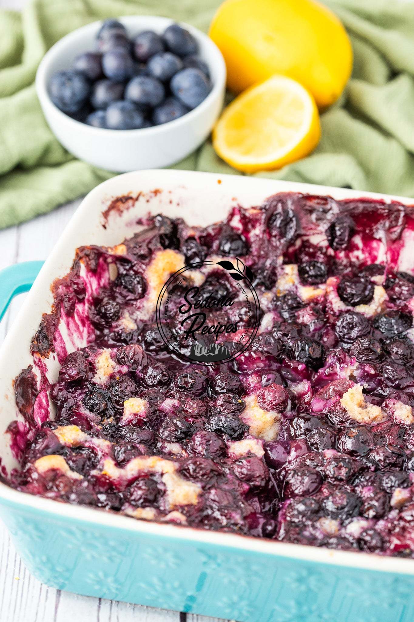 Old Fashioned Blueberry Cobbler