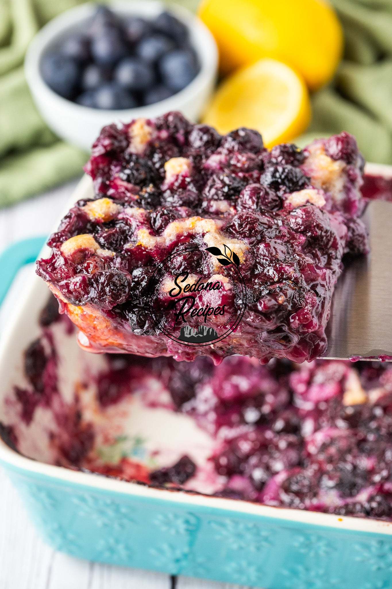 Old Fashioned Blueberry Cobbler