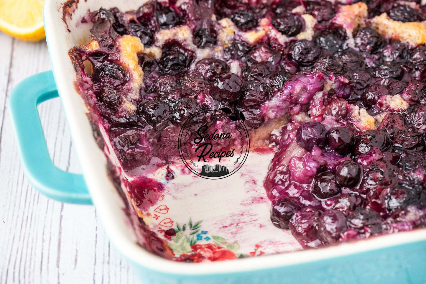 Old Fashioned Blueberry Cobbler