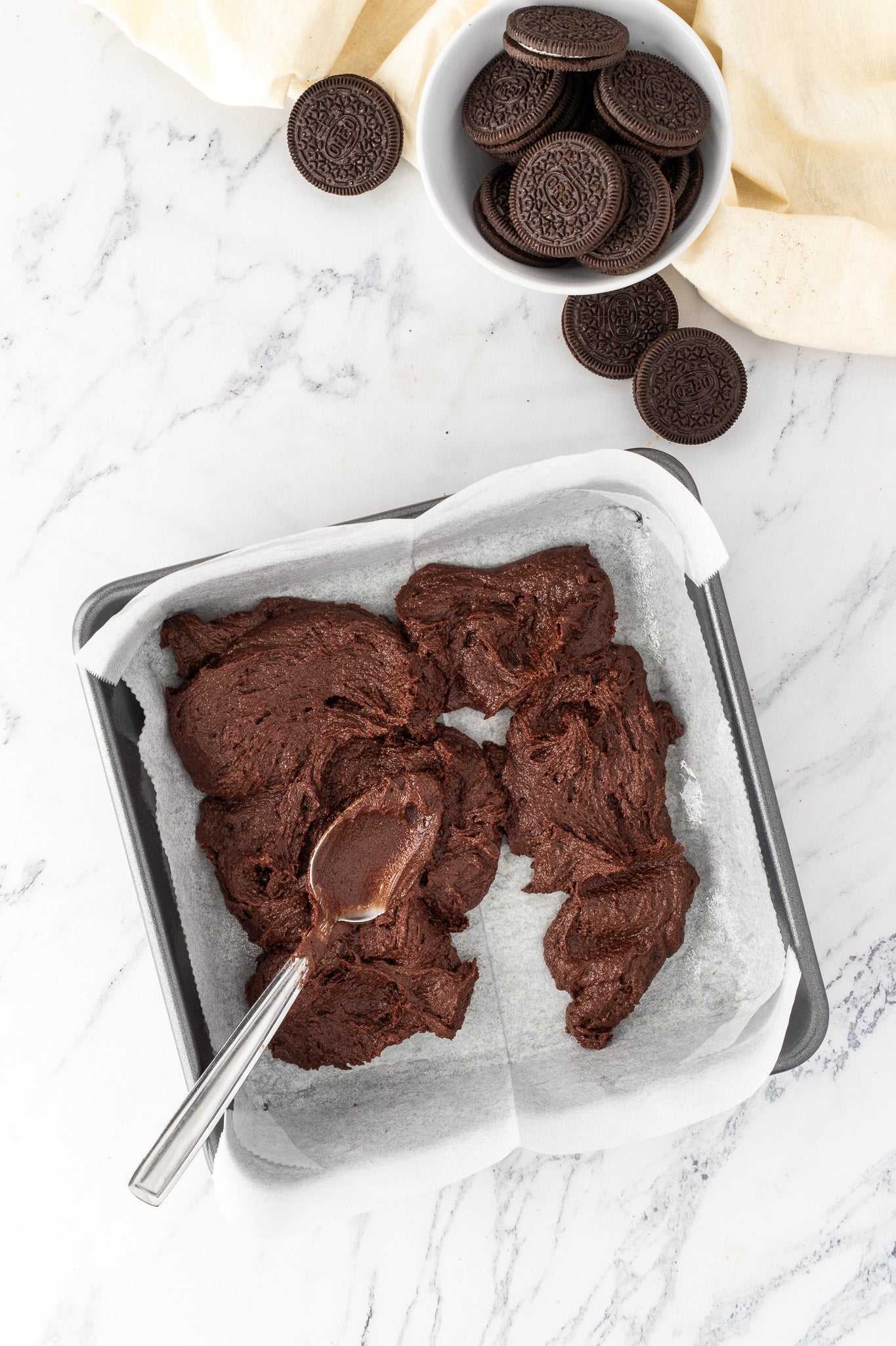 Oreo Cheesecake Brownies