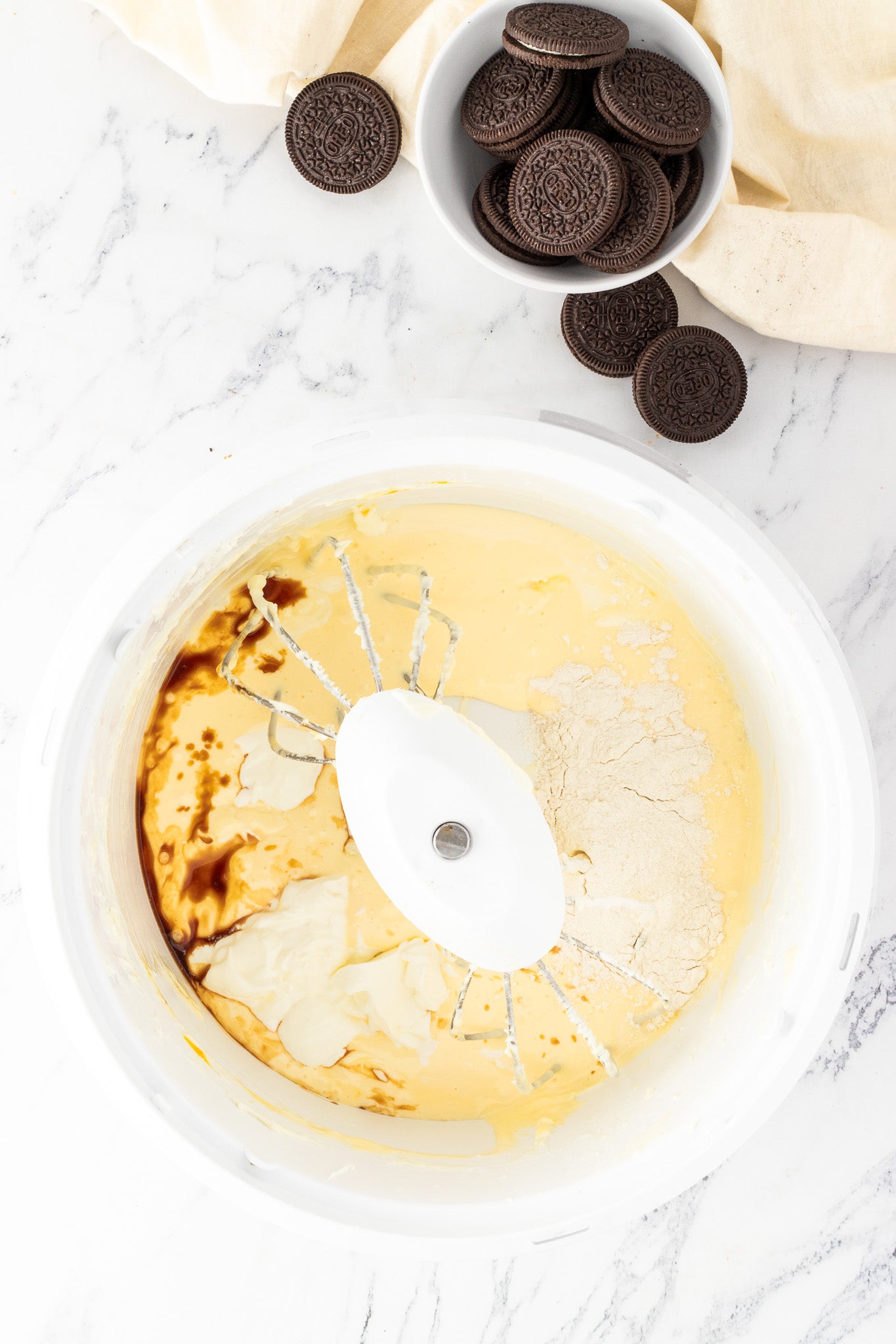 Oreo Cheesecake Brownies