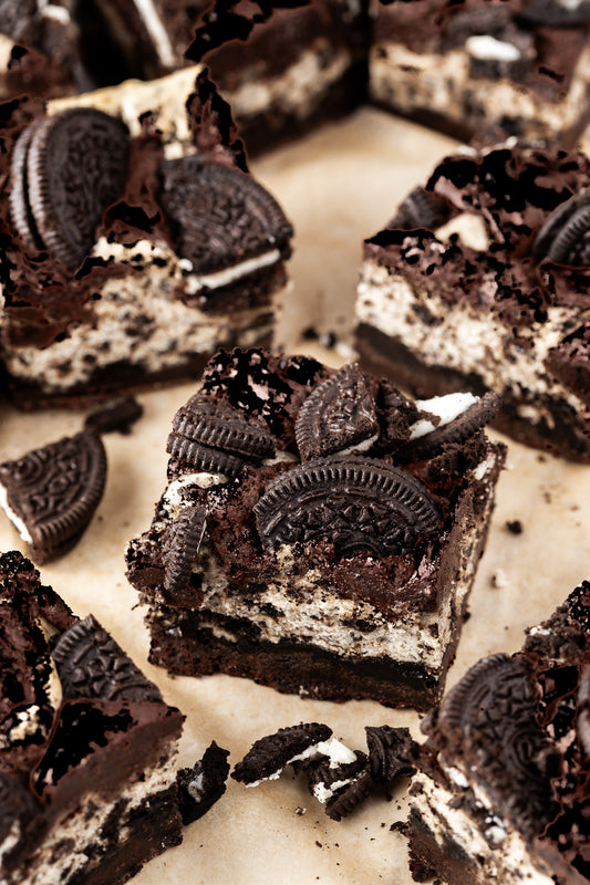 Oreo Cheesecake Brownies