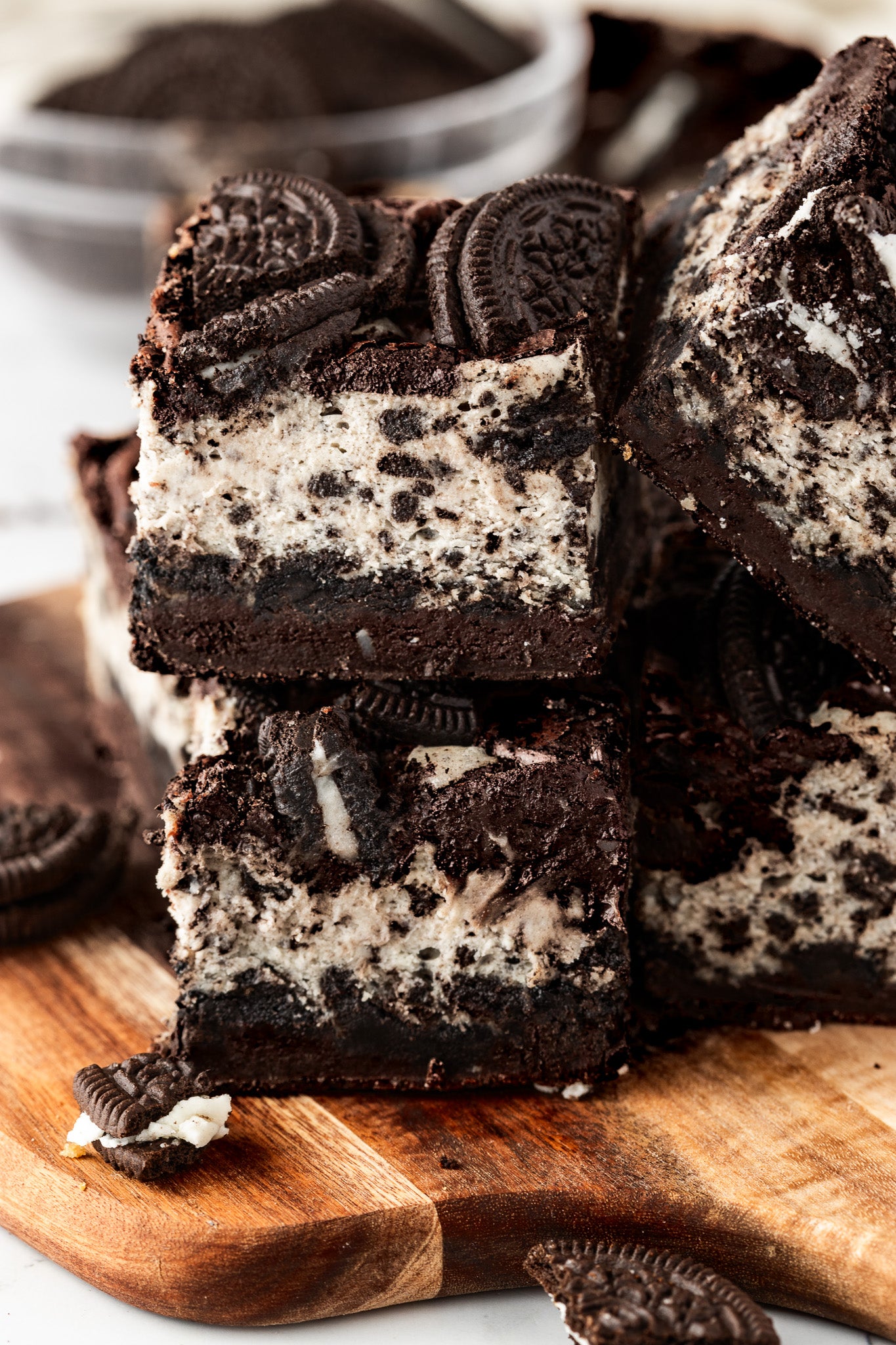 Oreo Cheesecake Brownies
