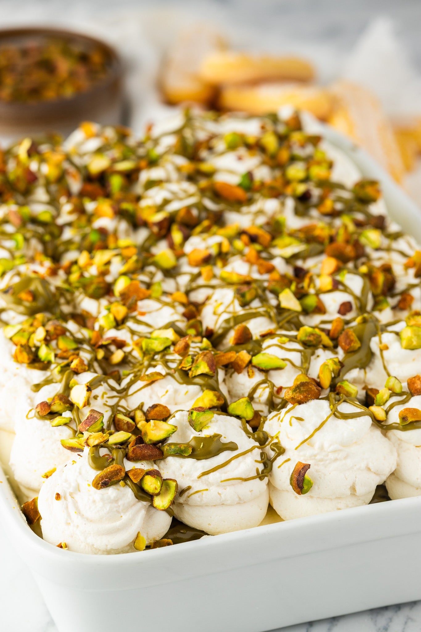 Pistachio Tiramisu