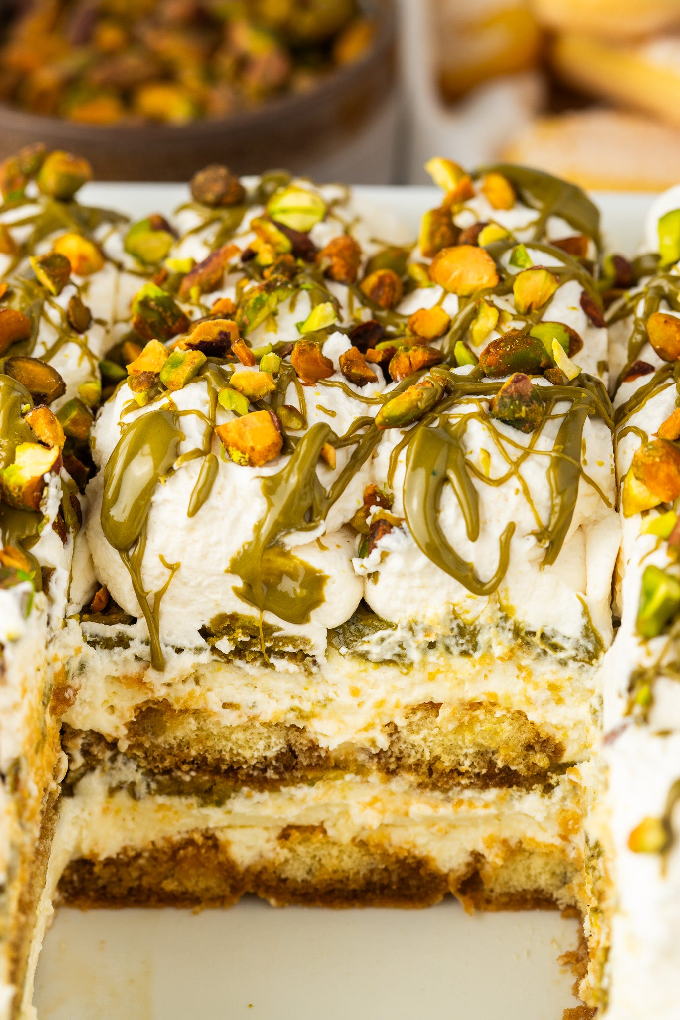 Pistachio Tiramisu