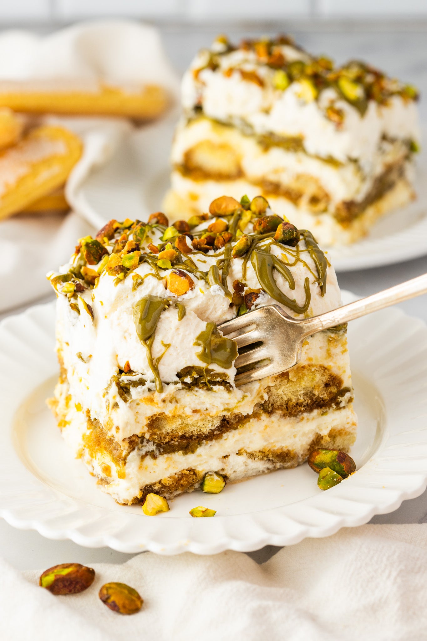 Pistachio Tiramisu