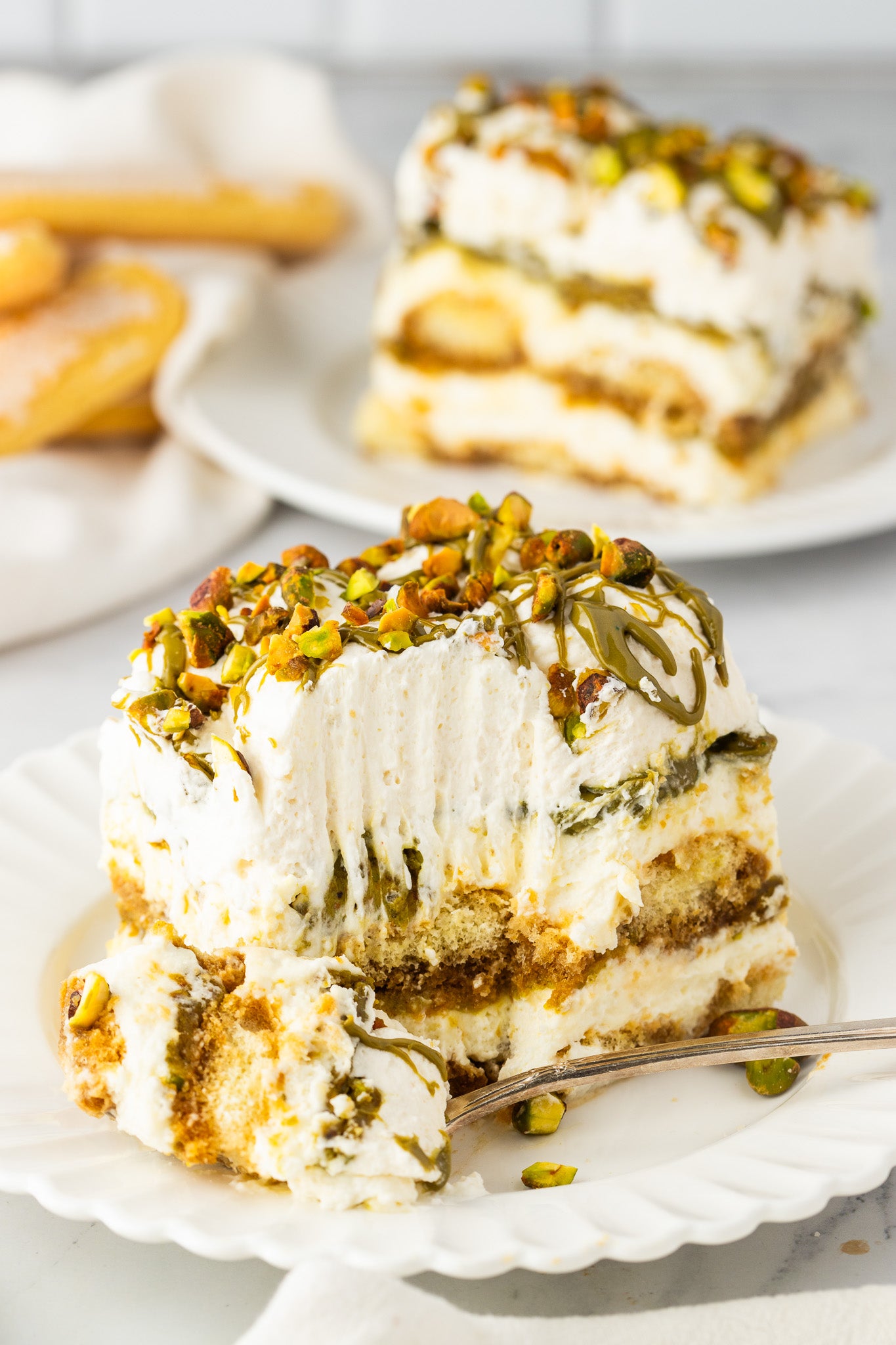 Pistachio Tiramisu