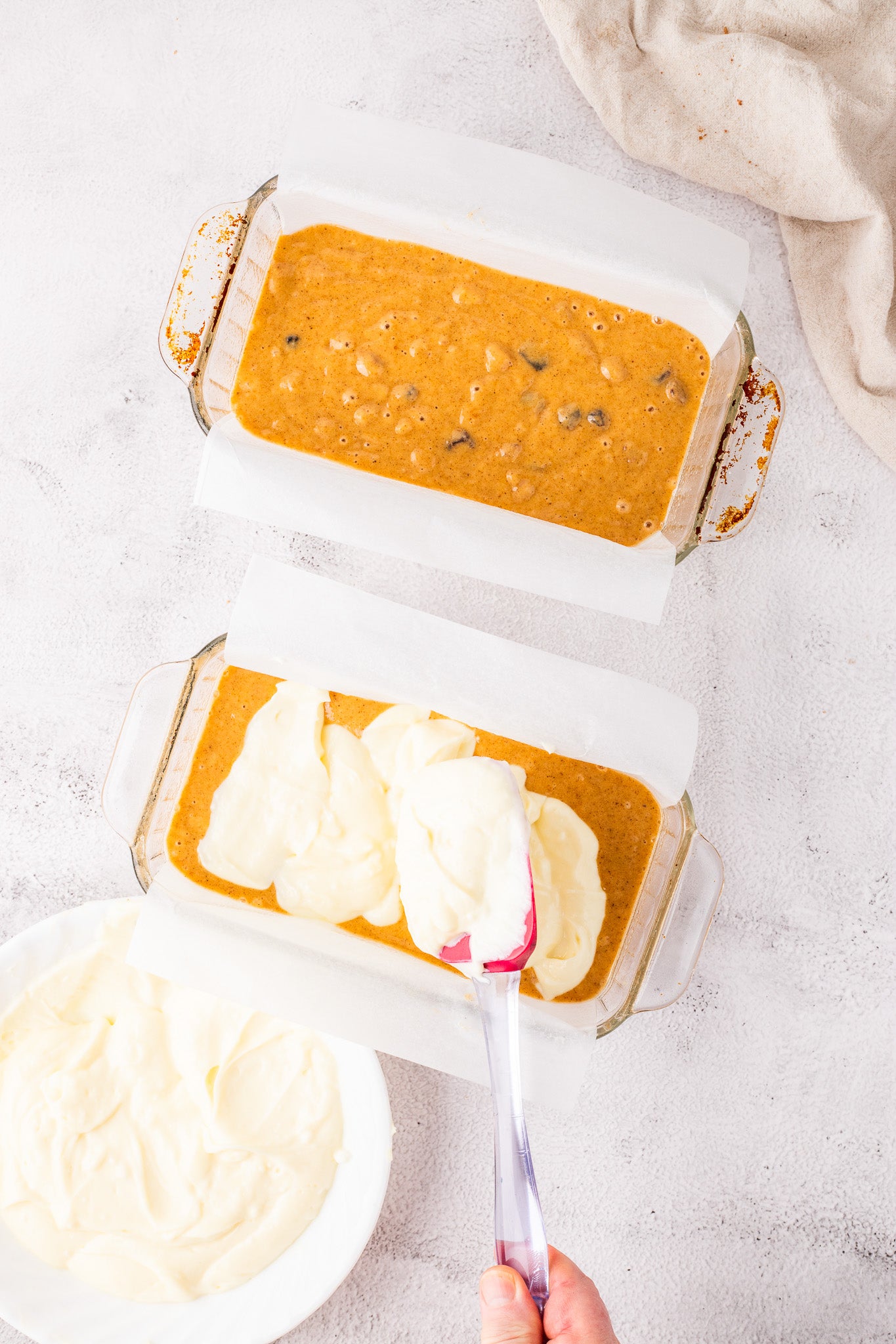 Pumpkin Cream Cheese Swirl Bread