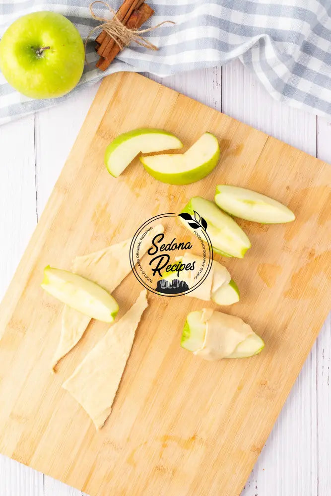 Air Fryer Caramel Apple Dumplings