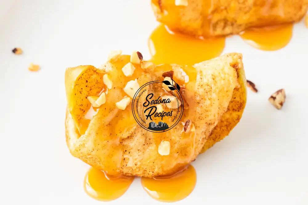 Air Fryer Caramel Apple Dumplings