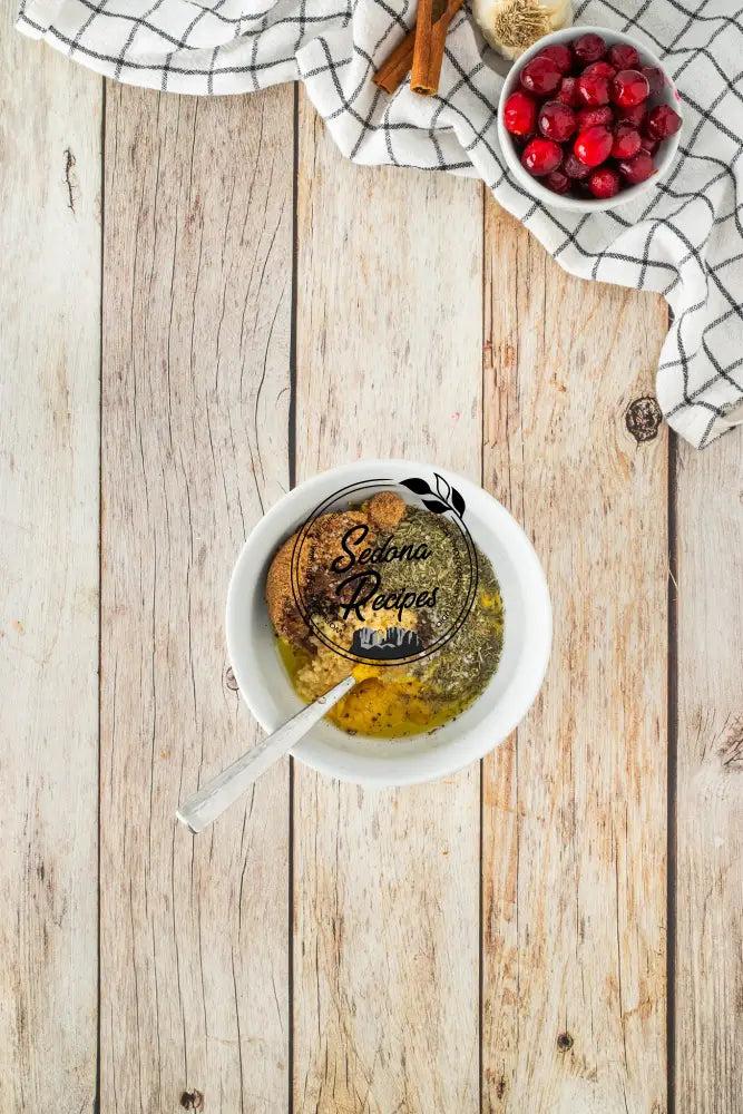 Apple Cider Glazed Pork Roast with Cranberry-Apple Topping