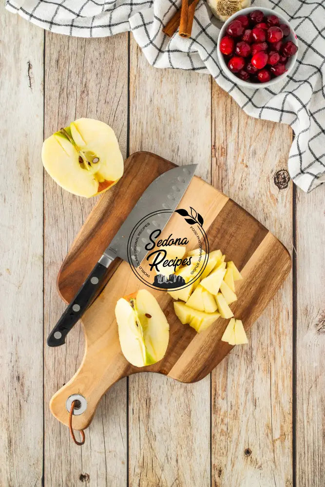 Apple Cider Glazed Pork Roast with Cranberry-Apple Topping