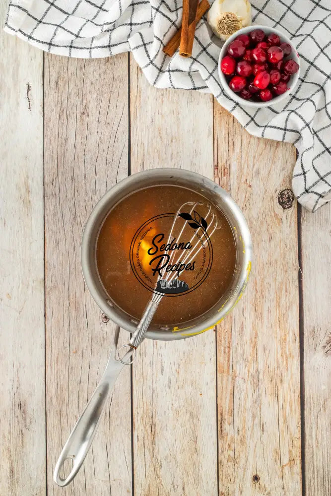 Apple Cider Glazed Pork Roast with Cranberry-Apple Topping