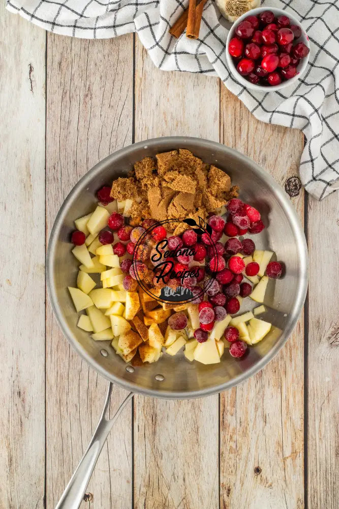 Apple Cider Glazed Pork Roast with Cranberry-Apple Topping
