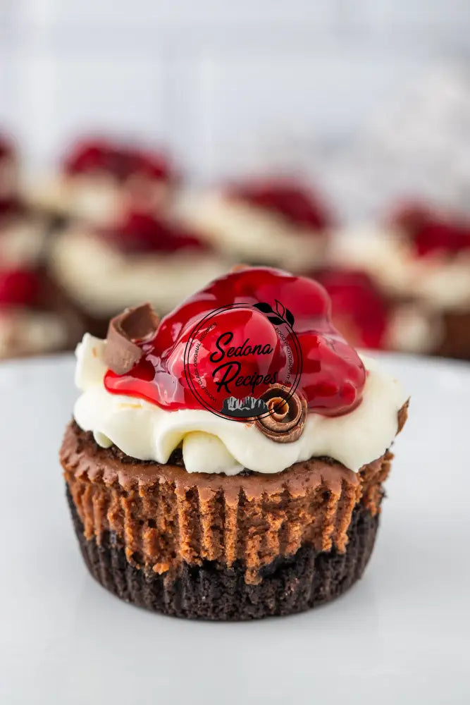 Black Forest Mini Cheesecakes