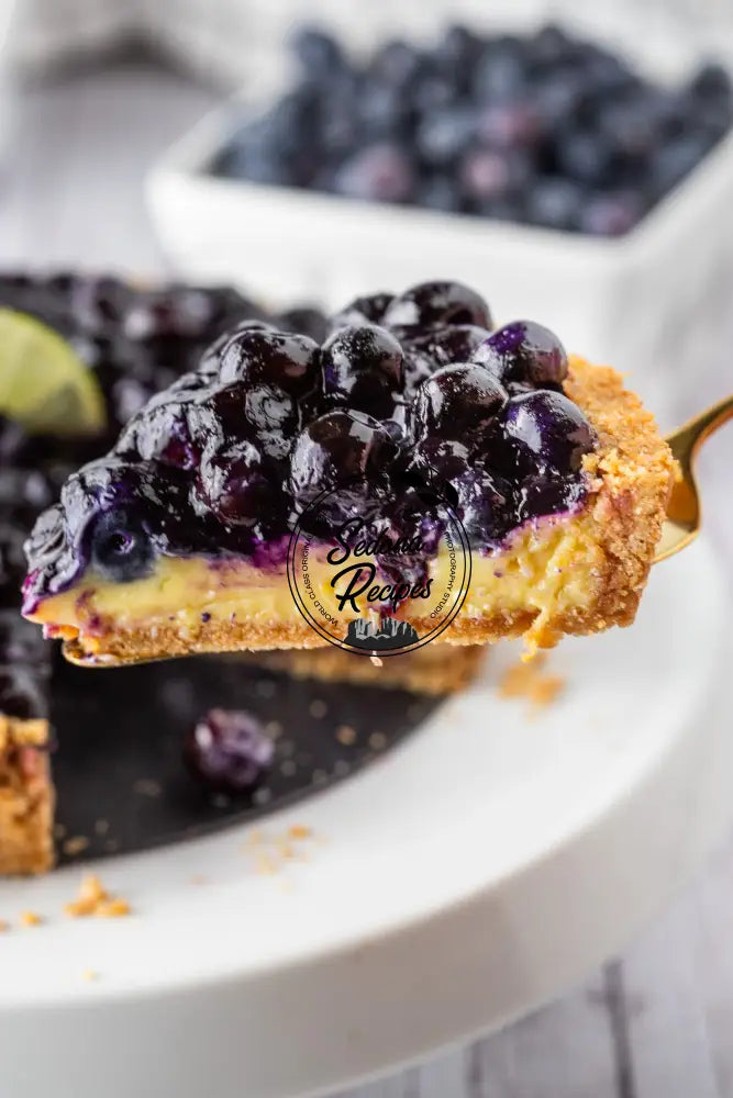 Blueberry Key Lime Tart