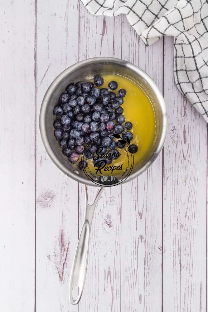 Blueberry Key Lime Tart