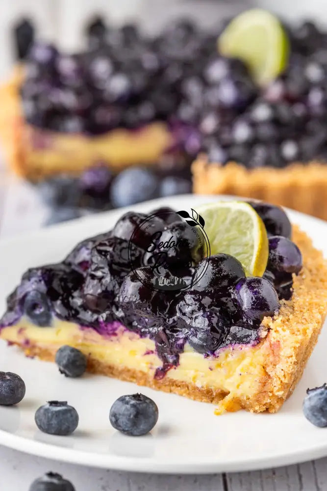 Blueberry Key Lime Tart