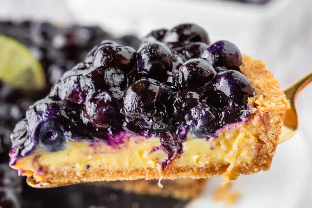 Blueberry Key Lime Tart