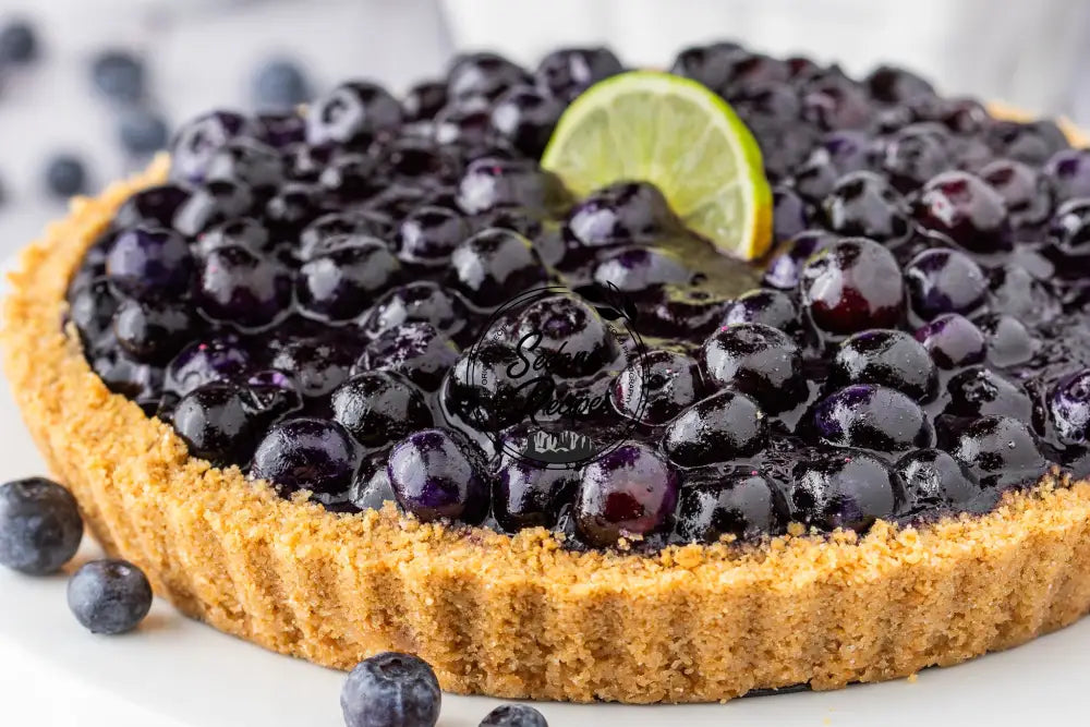 Blueberry Key Lime Tart