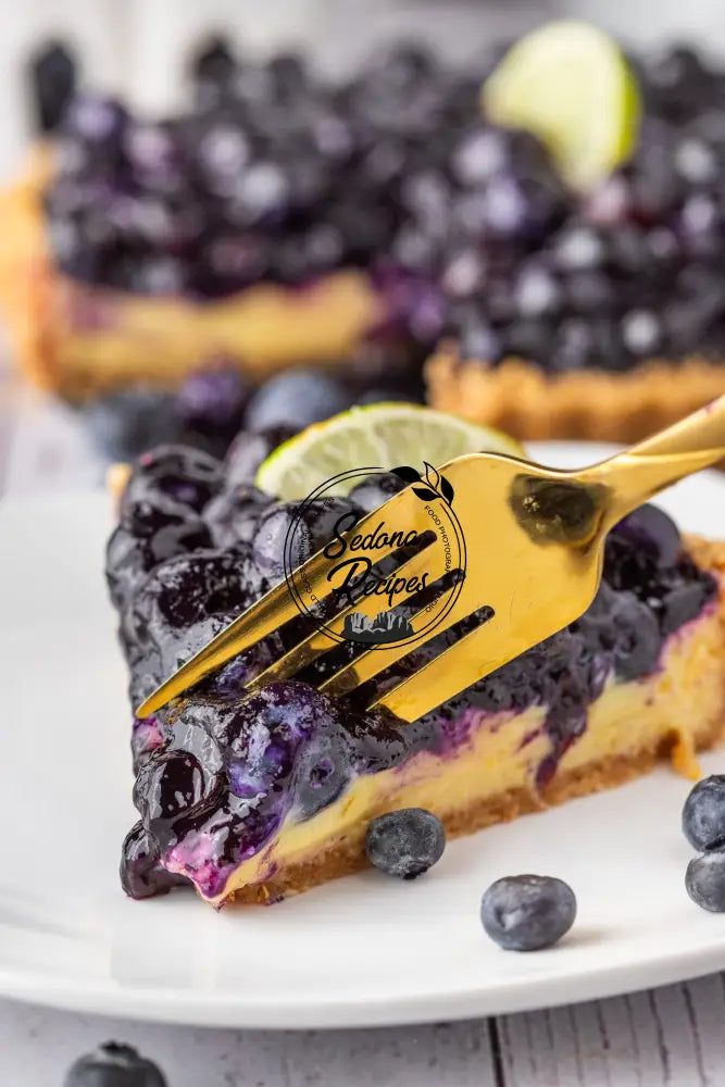 Blueberry Key Lime Tart