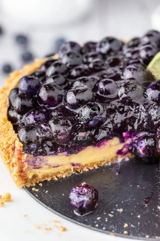 Blueberry Key Lime Tart