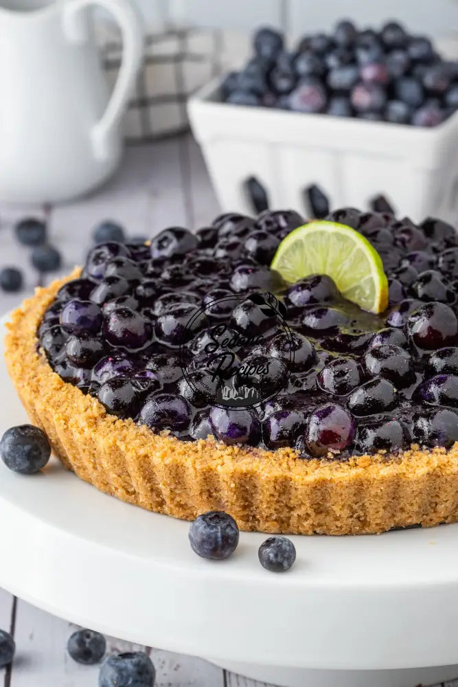 Blueberry Key Lime Tart