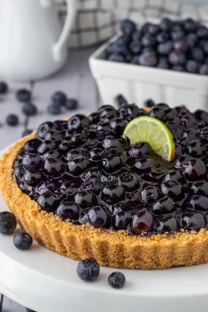 Blueberry Key Lime Tart