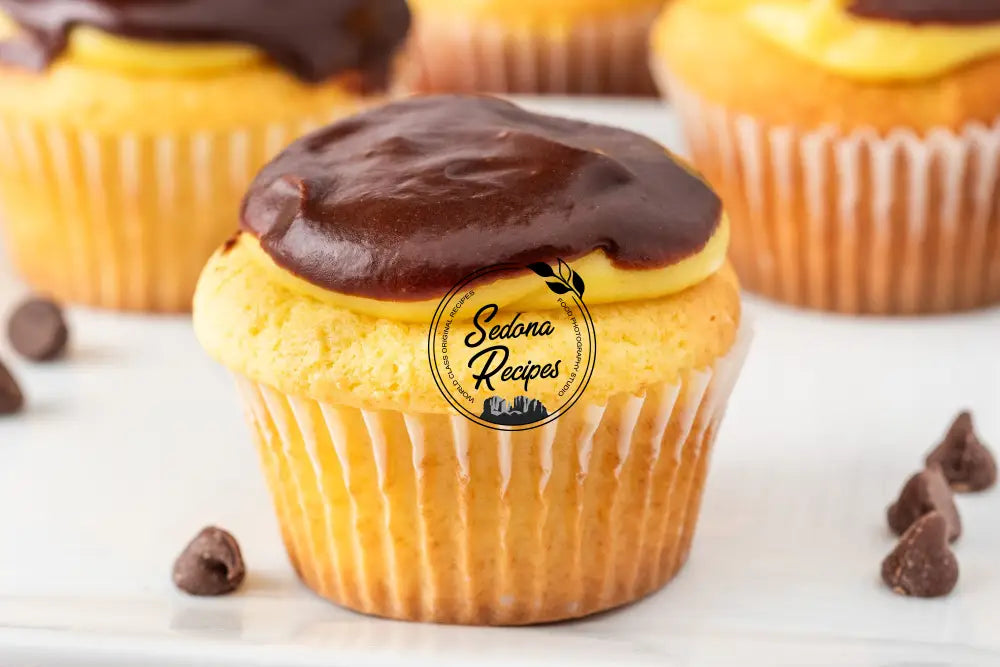 Boston Cream Pie Cupcakes