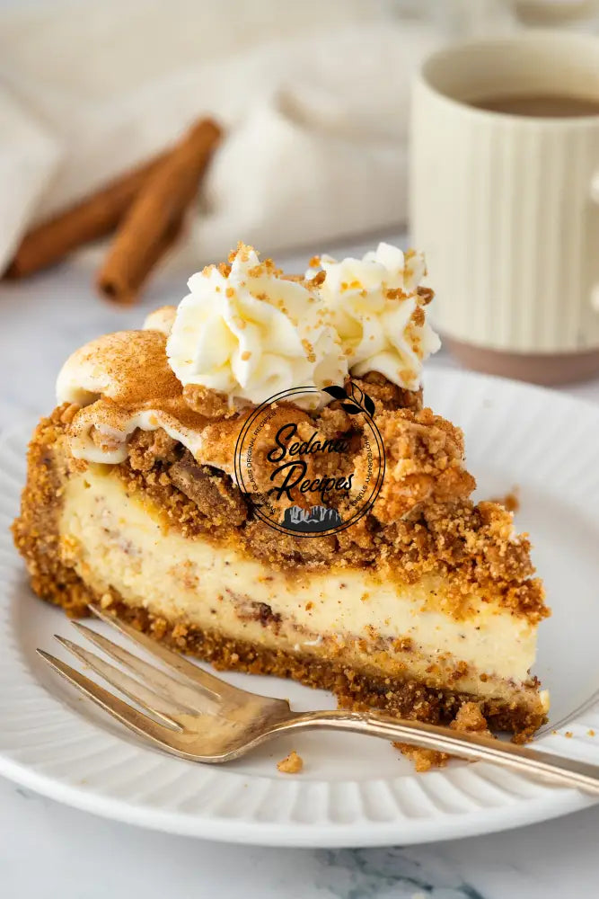Brown Butter Cinnamon Roll Cheesecake