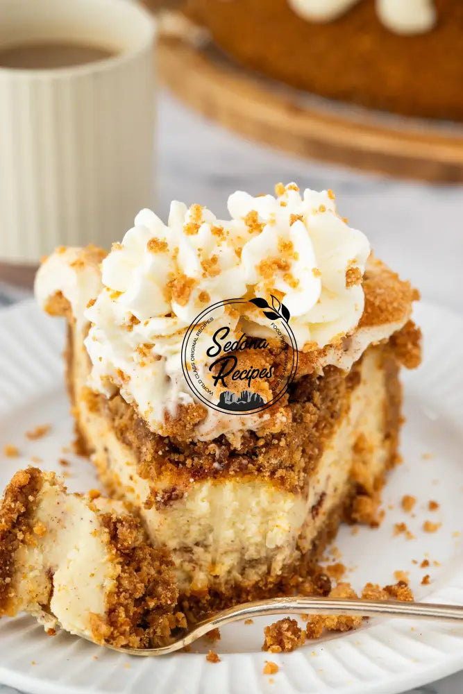 Brown Butter Cinnamon Roll Cheesecake