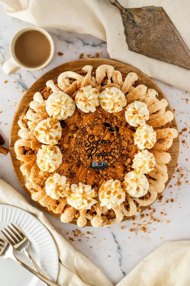 Brown Butter Cinnamon Roll Cheesecake