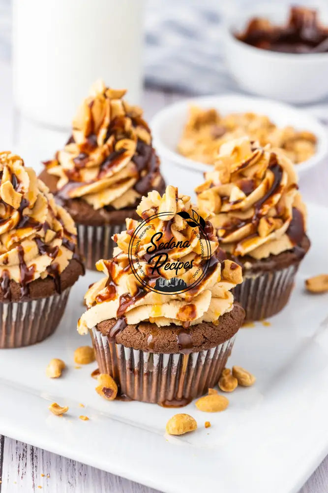 Candy Bar Cupcakes