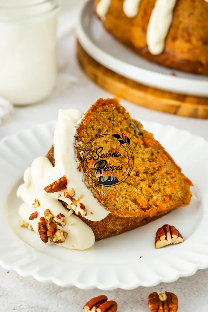 Carrot Bundt Cake & Cream Cheese Frosting