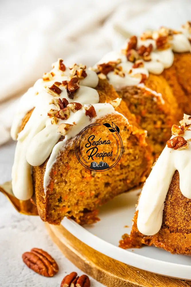 Carrot Bundt Cake & Cream Cheese Frosting