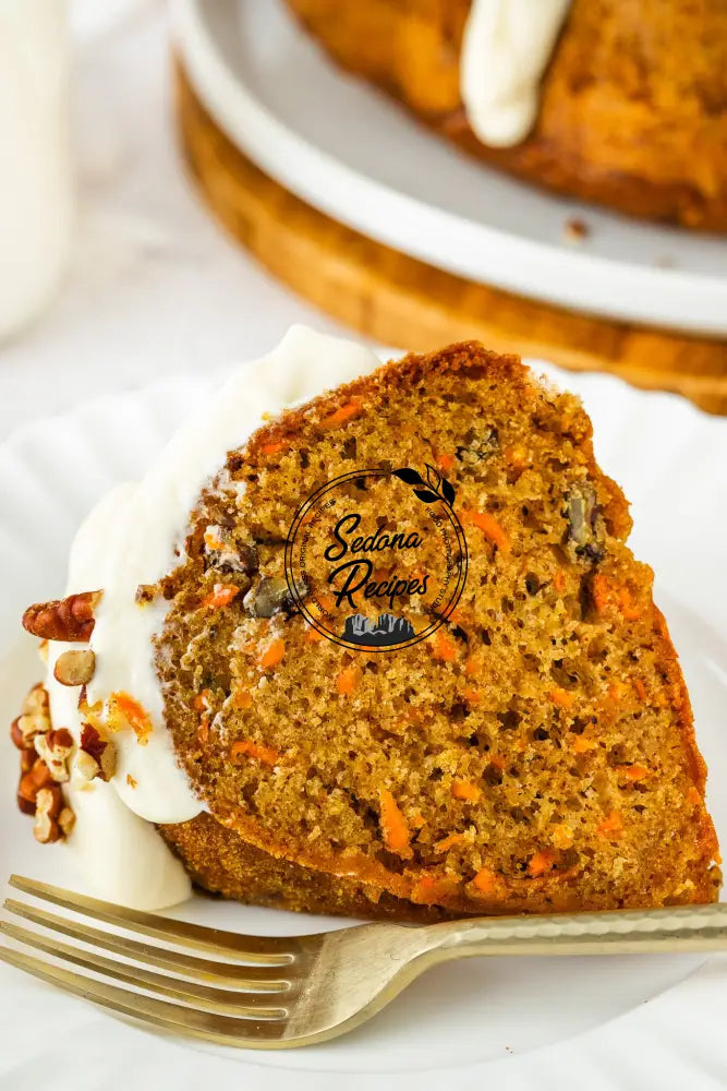 Carrot Bundt Cake & Cream Cheese Frosting