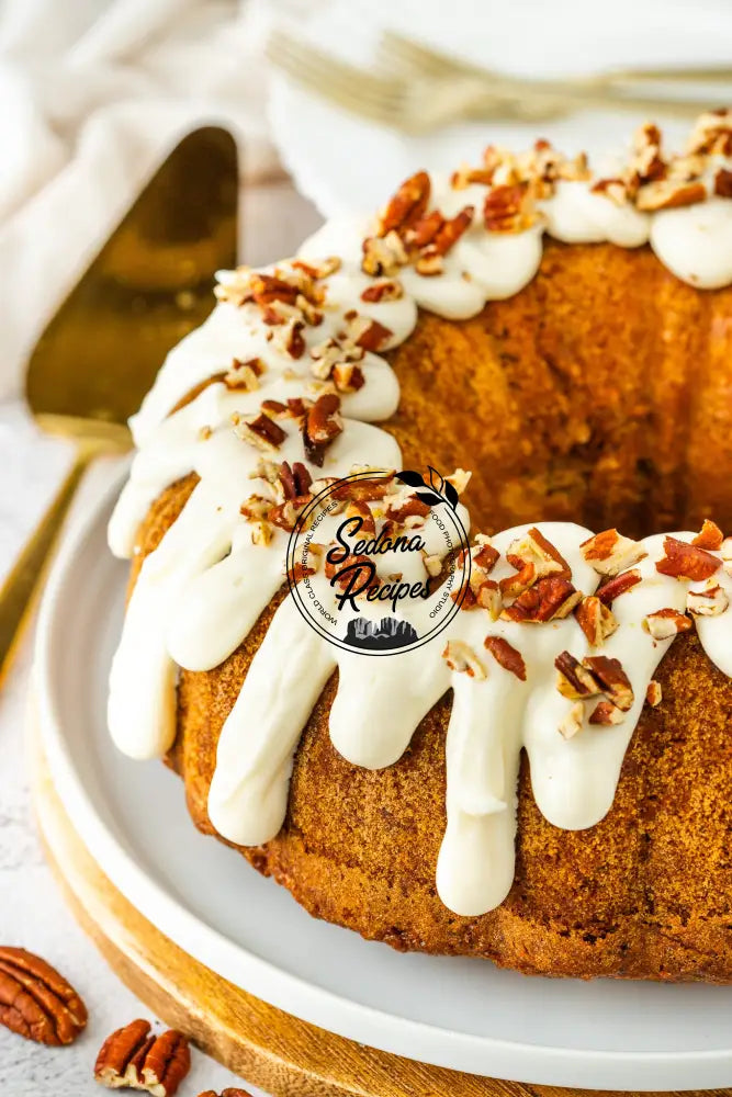 Carrot Bundt Cake & Cream Cheese Frosting