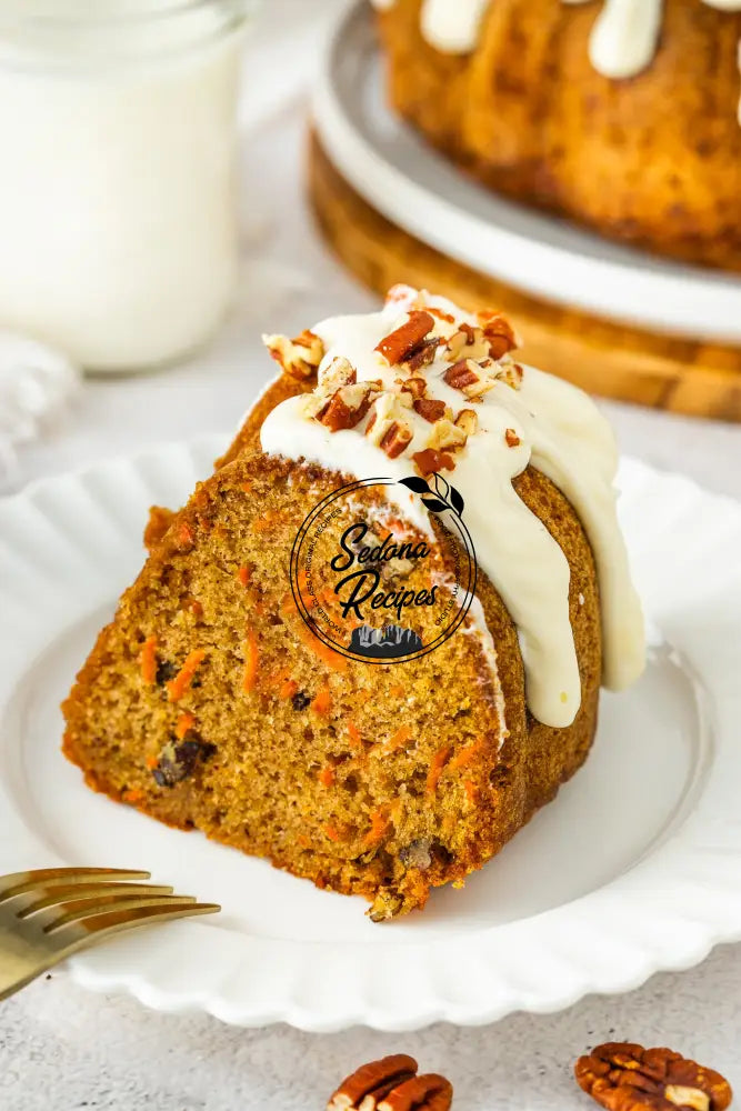 Carrot Bundt Cake & Cream Cheese Frosting