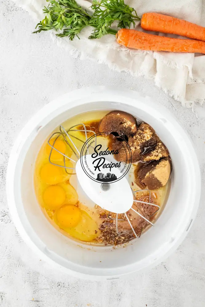 Carrot Bundt Cake & Cream Cheese Frosting