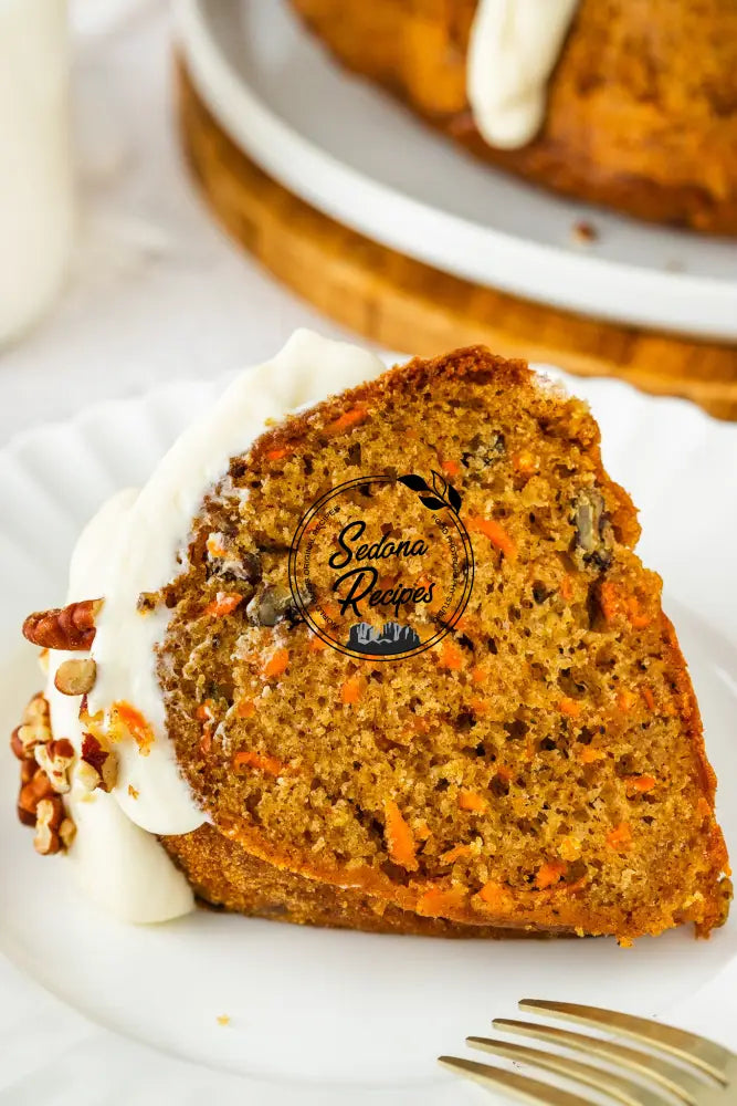Carrot Bundt Cake & Cream Cheese Frosting
