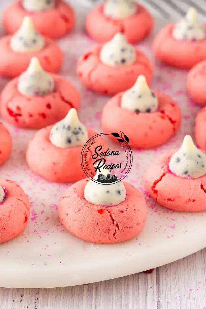 Cherry Kiss Valentine Cookies