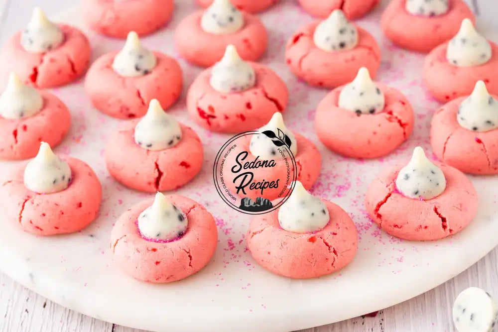 Cherry Kiss Valentine Cookies