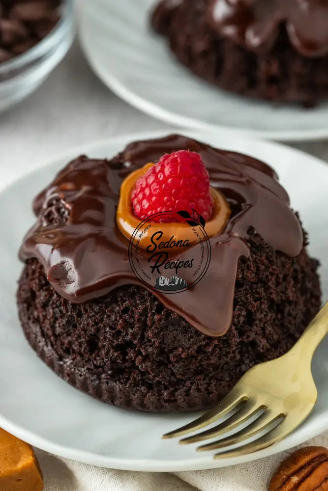 Chocolate Caramel Mini Bundt Cakes