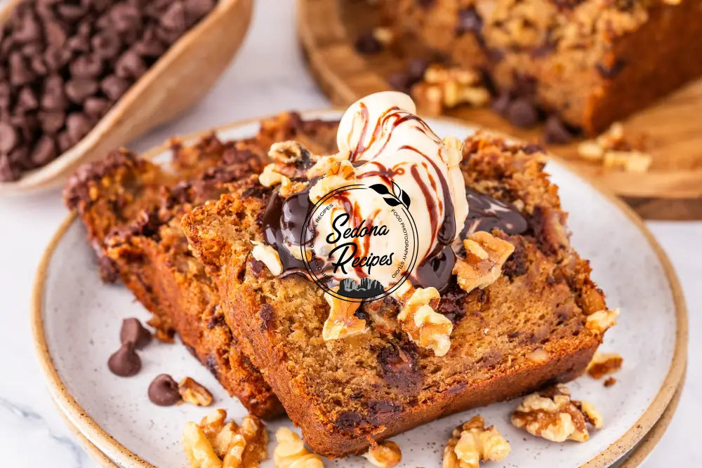 Chocolate Chip Walnut Banana Bread