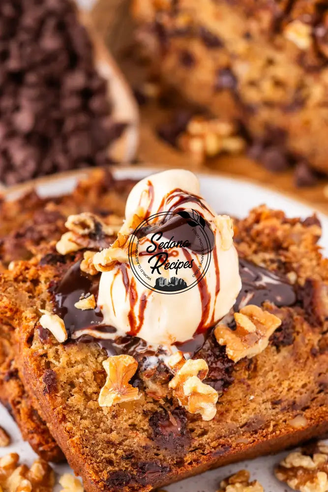 Chocolate Chip Walnut Banana Bread