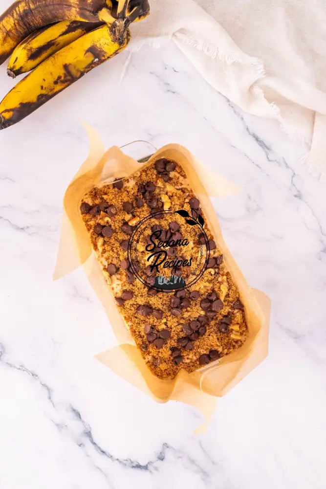 Chocolate Chip Walnut Banana Bread