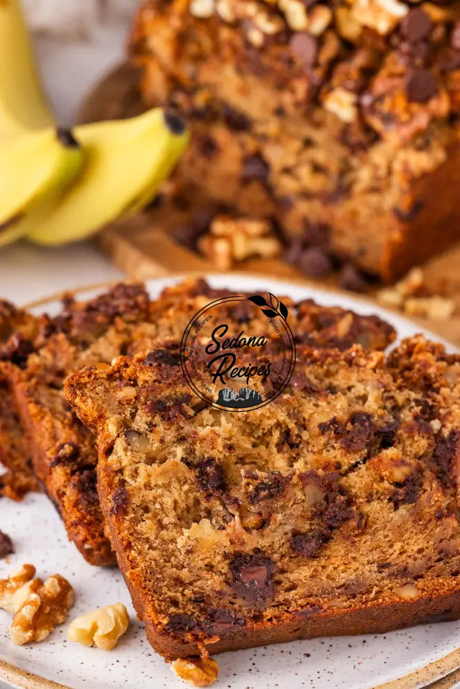 Chocolate Chip Walnut Banana Bread