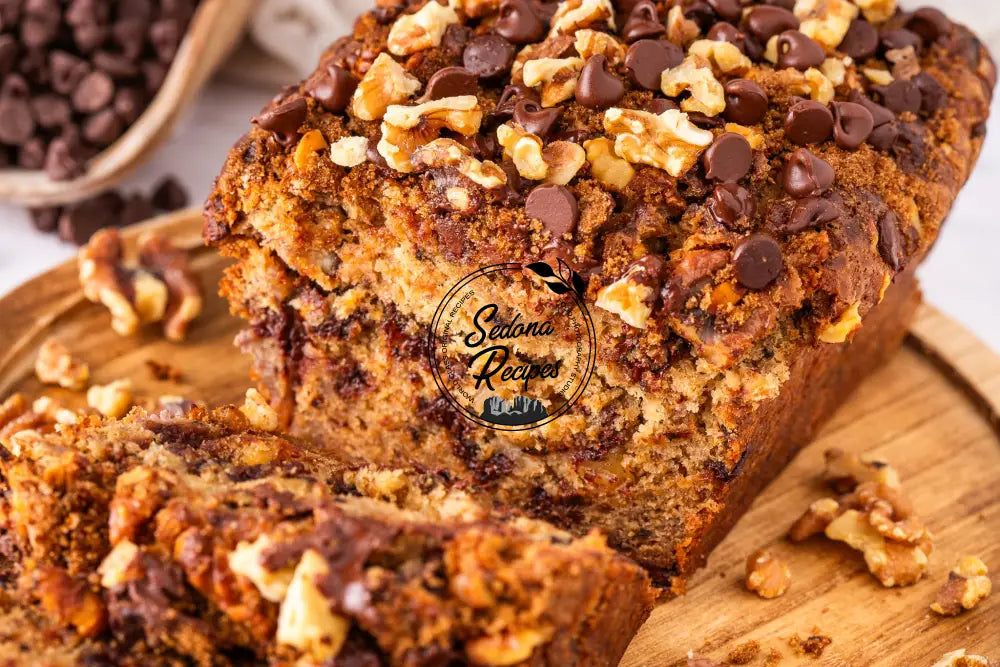 Chocolate Chip Walnut Banana Bread