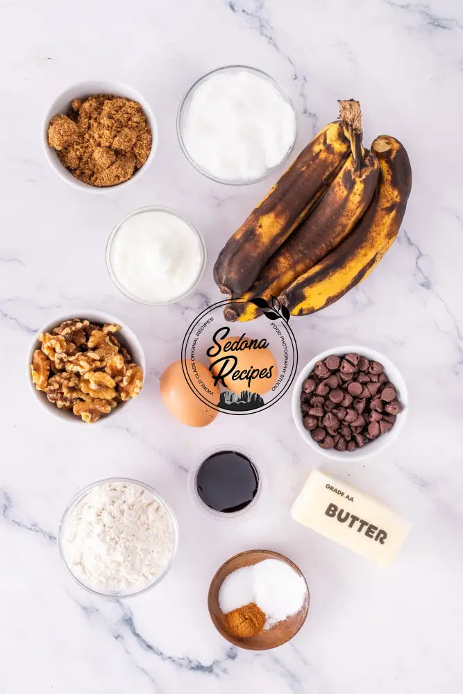 Chocolate Chip Walnut Banana Bread