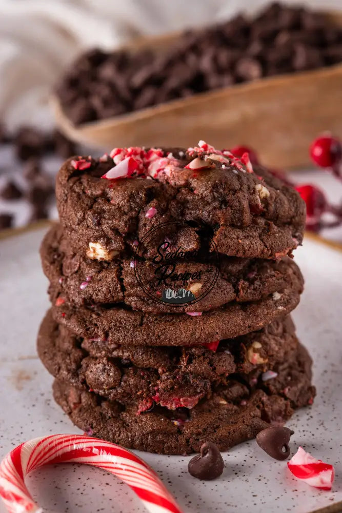 Chocolate Peppermint Cookies